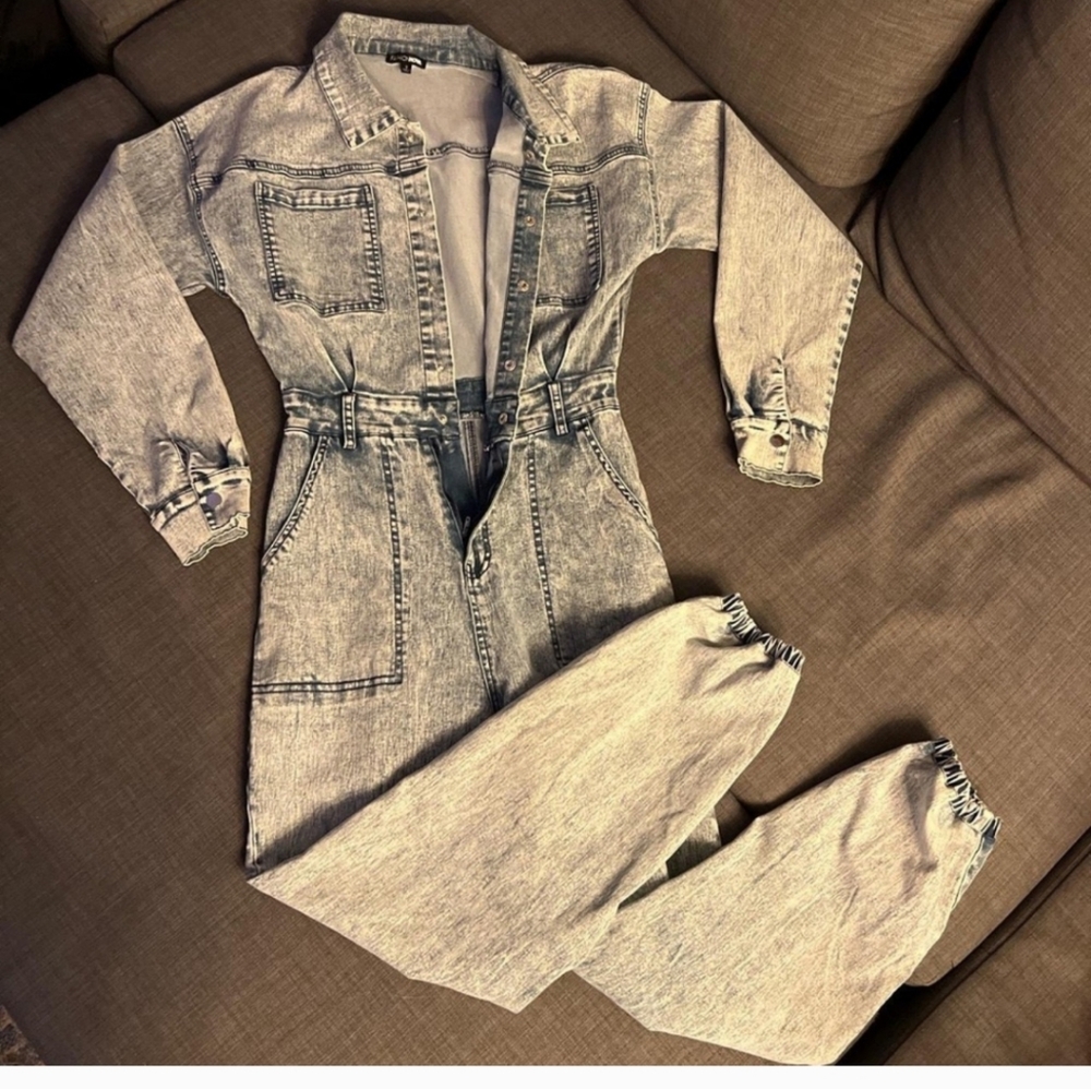 Jean jumpsuit - Picture 4 of 4